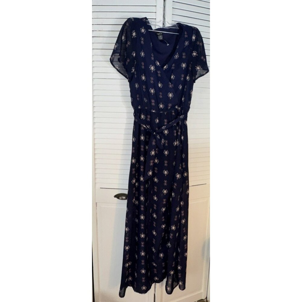 Fashion Summer Floral Maxi Dress Sz Small cottage core BoHo summer spring